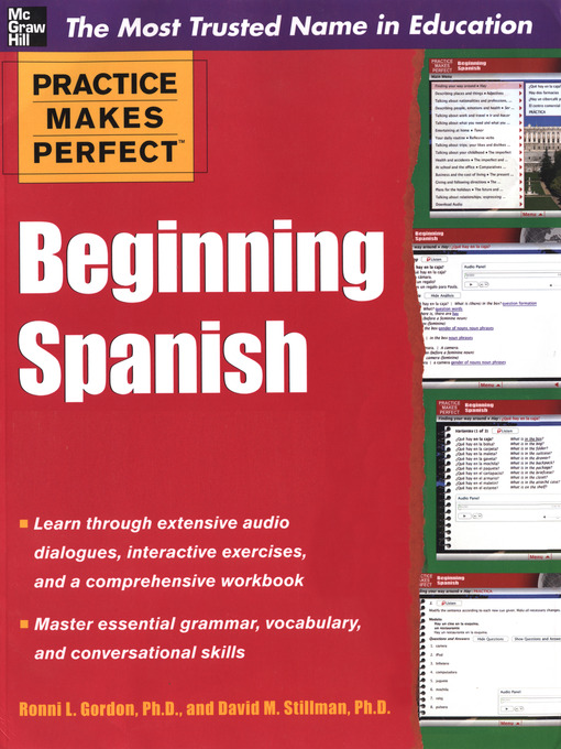 Title details for Practice Makes Perfect Beginning Spanish by Ronni L. Gordon - Available
